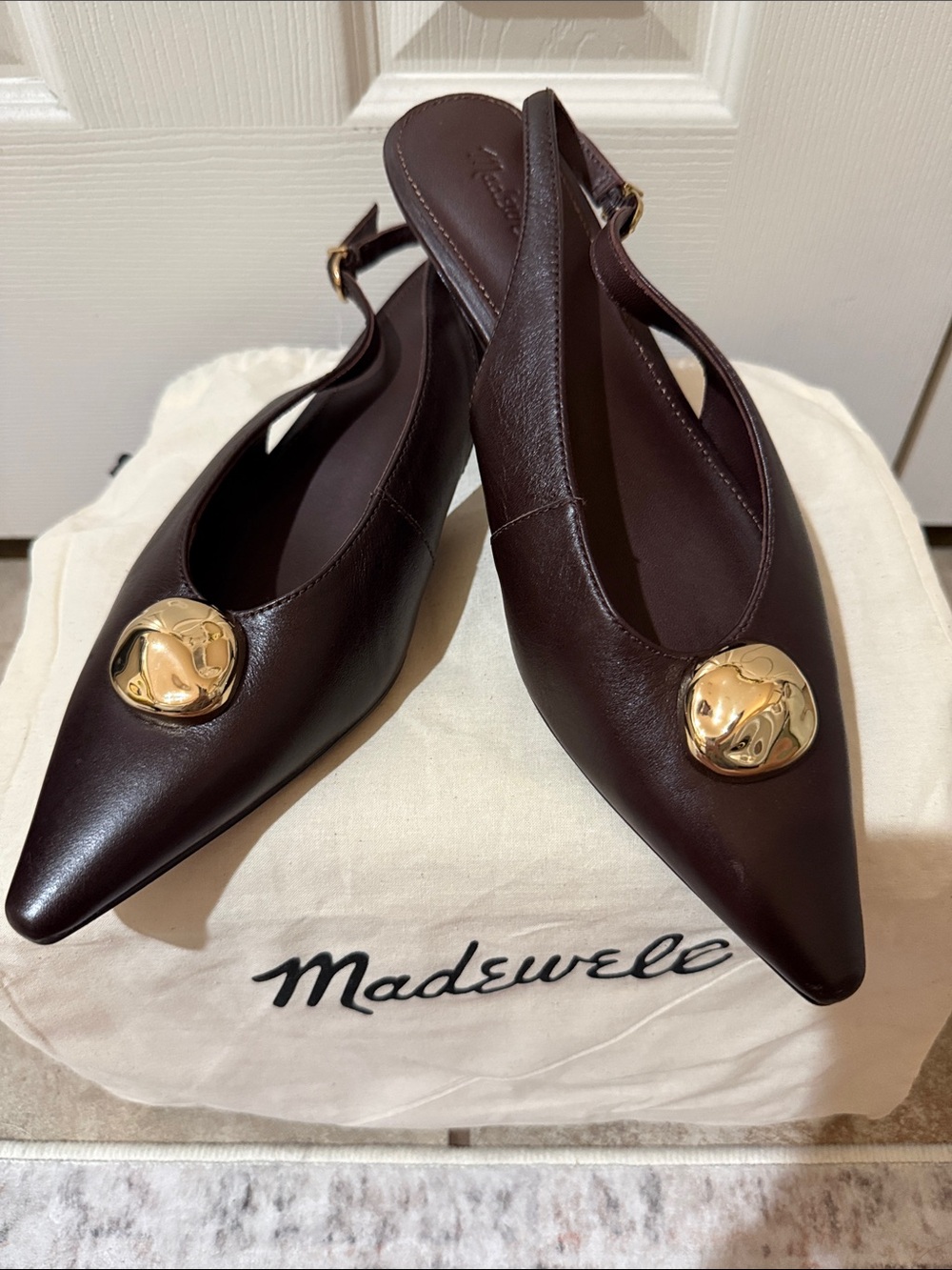 NWOT Madewell The Emilie Slingback Pump